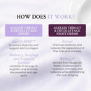 PRAI Beauty Ageless Day and Night Neck Creme Set | 1 Throat & Decolletage Day Creme and 1 Throat & Decolletage Night Creme | Skin Tightening Cream Set for Instantly Ageless Neck | 4.0 Oz Each Infinity Warehouse