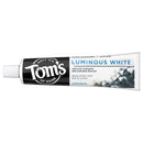 Tom's of Maine Luminous White Toothpaste With Charcoal, Wintergreen, 4 oz. 3-Pack (Packaging May Vary) Tom's of Maine