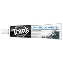 Tom's of Maine Luminous White Toothpaste With Charcoal, Wintergreen, 4 oz. 3-Pack (Packaging May Vary) Tom's of Maine