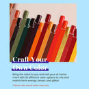 Beetles 23 Pcs Gel Nail Polish Kit-Cozy Campfire Fall Winter Orange Yellow Green Gel Nail Polish Set Colors Collection Soak Off LED Nail Lamp Base Top Coat Glitter Gel Polish Nail Kit Christmas Gifts beetles Gel Polish Store
