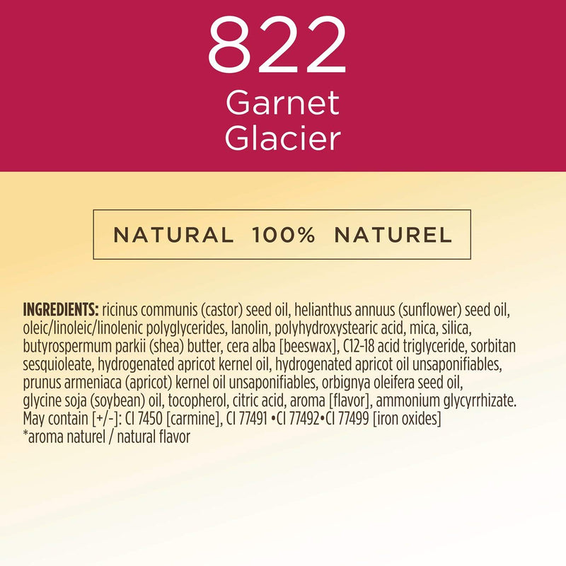 Burt's Bees 100% Natural Moisturizing Liquid Lipstick, Garnet Glacier - 1 Tube Burt's Bees