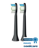 Philips Sonicare Genuine DiamondClean Replacement Brush Heads, Black, 2 Pack, HX6062/94 Philips Sonicare