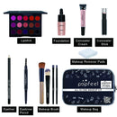 Makeup Kit for Women Full Kit, All-in-one Makeup Gift Set, Include Makeup Brush Set, Eyeshadow Palette, Lip Gloss Set, Lipstick, Blush, Foundation, Concealer, Mascara, Eyebrow Pencil Sea-Maid