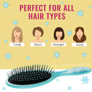 Wet Brush Disney Original Detangler Brush Princess Guiding Spirit - Frozen 2, Anna - All Hair Types - Ultra-Soft IntelliFlex Bristles Glide Through Tangles with Ease - Protects Against Split Ends Wet Brush