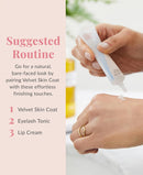 DHC Velvet Skin Coat and Velvet Skin Coat Travel Size 0.52 oz. Net wt. and 0.18 Net wt. Infinity Warehouse