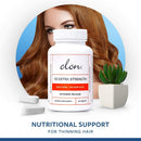 Elon R3 Extra Strength for Hair Growth - Supplements for Women to Grow Thicker, Fuller Hair, Advanced Formula with 5000 mcg Biotin Per Serving & Collagen, 60 Count (Pack of 3) Infinity Warehouse