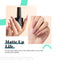 Beetles Gel No Wipe Matte Top Coat - Soak Off Nail Lamp Gel Nail Polish Matte Finish and Long Lasting for Christmas Gift Set Gel Nail Kit beetles Gel Polish