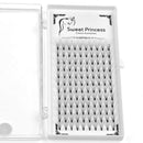 120Pcs Thickness 0.07mm C Curl,Premade 10D Fans Volume Eye Lashes Extensions Nature Long Professional Individual False Eyelashes Cluster Makeup Tools 8-18mm to Choose (16MM) Hannahool