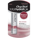 ChapStick Total Hydration Moisture + Tint Sunset Nude Tinted Lip Balm Tube, Tinted Moisturizer - 0.12 Oz Chapstick