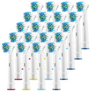 Replacement Toothbrush Heads Compatible with Oral B Electric Toothbrush Replacement Heads Precision Brush Heads Refills for Oralb Braun Pro 1000 Sonic Clean Soft Sensitive Precision More (20 Pk) Alayna