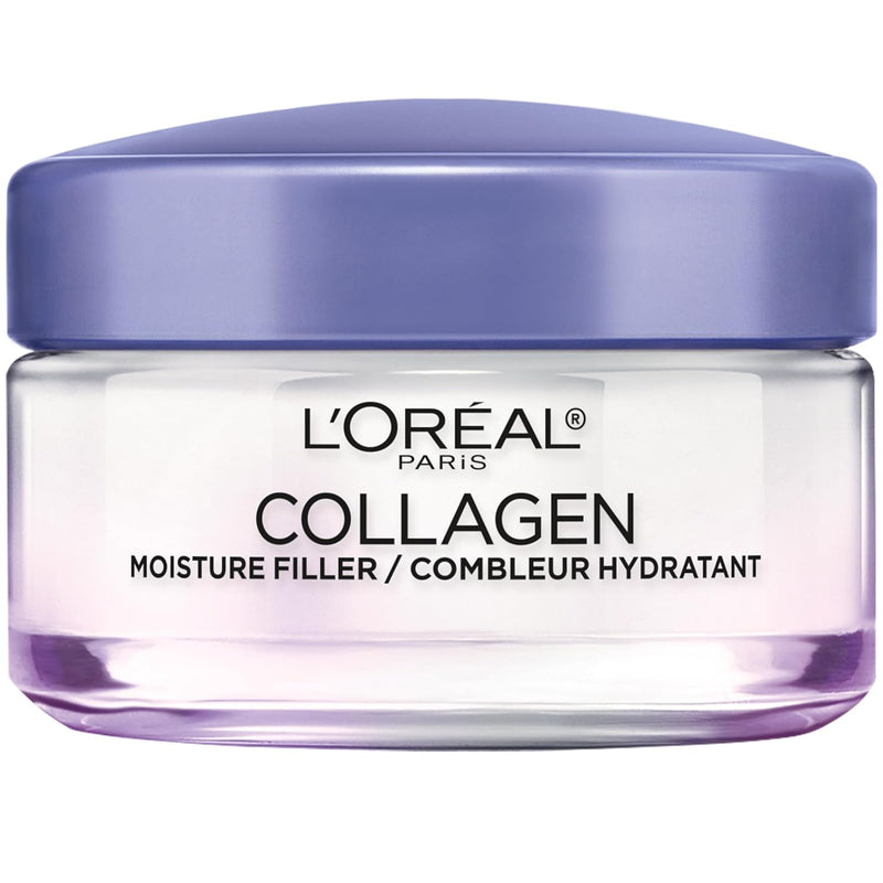 L'Oreal Paris Collagen Daily Face Moisturizer, Reduce Wrinkles, Face Cream, Fragrance Free 1.7 oz Infinity Warehouse