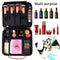 Relavel Travel Makeup Train Case Makeup Cosmetic Case Organizer Portable Artist Storage Bag with Adjustable Dividers for Cosmetics Makeup Brushes Toiletry Jewelry Digital Accessories (Pink) Relavel