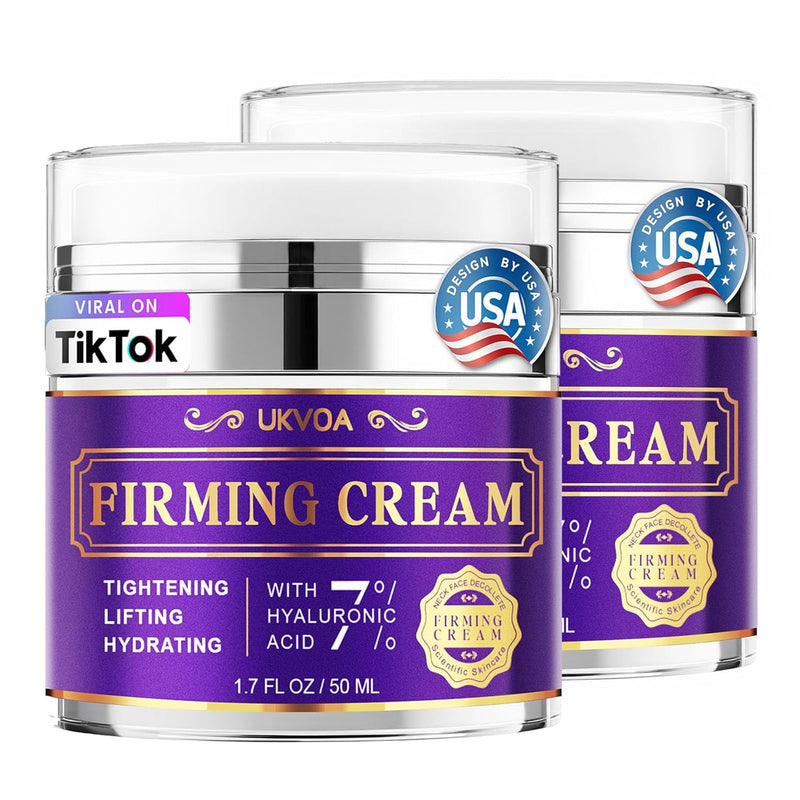 Neck Firming Cream, Anti-Aging Face Moisturizer for Women with Retinol, Collagen & Hyaluronic Acid, Tighten and Lift Neck Cream 1.7 Fl Oz Infinity Warehouse