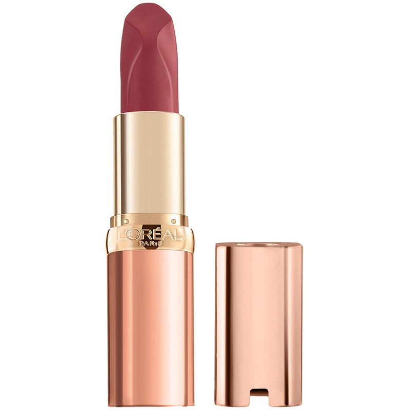 L'Oreal Paris Makeup Les Nus by Colour Riche Lipstick, Bold & Intense Nudes, Rich Saturated Color with Pure Caring Oils, Nu Authentique, 0.13 oz L'Oreal Paris Store