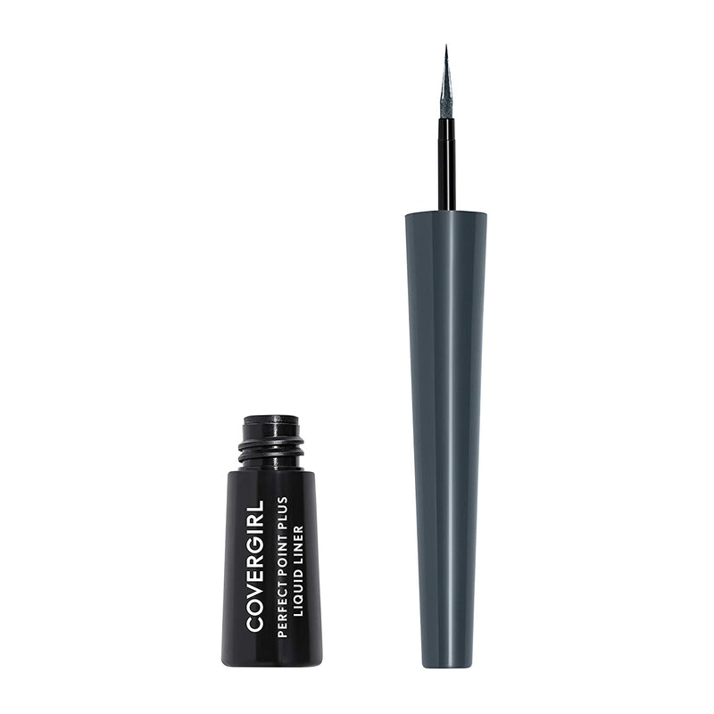 Covergirl Perfect Point Plus Liquid Eyeliner, Charcoal.08 Fl. Oz. COVERGIRL Store