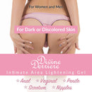 Divine Derriere Intimate Dark Spot Remover for Body, Face, Bikini and Sensitive Areas - Skin Bleaching Cream for Intimate Areas Contains Mulberry Extract, Arbutin Pretty Privates Peptide Divine Derriere