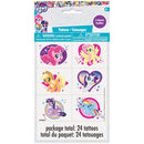 Unique Industries My Little Pony Temporary Tattoos, 24ct Unique Industries