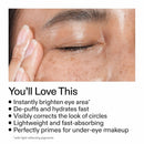 Under Eye Brightener Roller - Caffeine & Retinol Eye Serum for Dark Circles, Puffiness & Fine Lines, Travel Essential Vegan Skincare, Cooling Eye Massage, Dermatologist-Tested, 0.52 fl oz Infinity Warehouse
