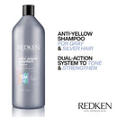 Redken Color Extend Graydiant Purple Shampoo | Hair Toner For Gray & Silver Hair | Tones & Strengthens Hair REDKEN