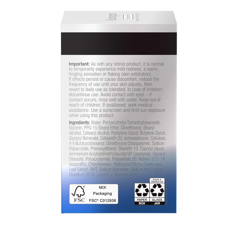 Neutrogena Retinol Pro+ Anti-Wrinkle Night Moisturizer, Rapid Wrinkle Repair, Anti-Aging Face & Neck Cream, Formulated without fragrance, parabens, dyes, & phthalates, Retinol, 1.7 oz Infinity Warehouse