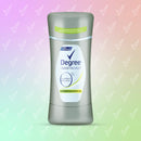 DEGREE 0, Aluminum Free and Revitalizing Botanicals Deodorant, 48H Odor Protection for Women, 2.6 Ounce - Pack of 4 DEGREE