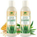 Eczema & Psoriasis Shampoo & Conditioner Set For Men & Women (2 Pack)-Aloe Vera & Manuka Honey for Gentle Itchy, Dry Scalp Treatment-Dandruff, Seborrheic Dermatitis, Sulfate-Free, Hypoallergenic 8oz Infinity Warehouse