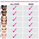 Aesthetica Translucent Setting Powder – Matte Finishing Makeup Loose Setting Powder – Flash Friendly Translucent Powder Foundation - Loose Face Powder Includes Velour Puff Infinity Warehouse