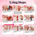 Beetles Dip Powder Nail Kit- 6 Colors Popular Nude Pink Glitters Nail Dipping Powder Set with Base Top Coat Activator Brush Saver for DIY Nail Art Salon Manicure Gifts for Girls beetles Gel Polish