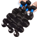 Cranberry Hair Unprocessed Brazilian Virgin Hair Body Wave 4 Bundles 28 28 28 28 Inch Virgin Human Hair Bundles Extensions Weaves Natural Black Color (100+/-5g)/pc (28 28 28 28) Cranberry Hair