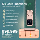 IPL Laser Hair Removal for Women & Men with Cooling Technology | 5 Modes LCD Screen for Painless Face & Body Treatments - Infinity Warehouse