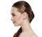 LUX ACCESSORIES White Pearl Rectangle Goldtone Hair Clip Bridal Bobby Pin Barrette LUX ACCESSORIES