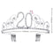 BABEYOND Crystal Birthday Tiara Crown Princess Birthday Crown Hair Accessories Happy 20th Birthday Crown Tiara for Women (20 Birth) BABEYOND