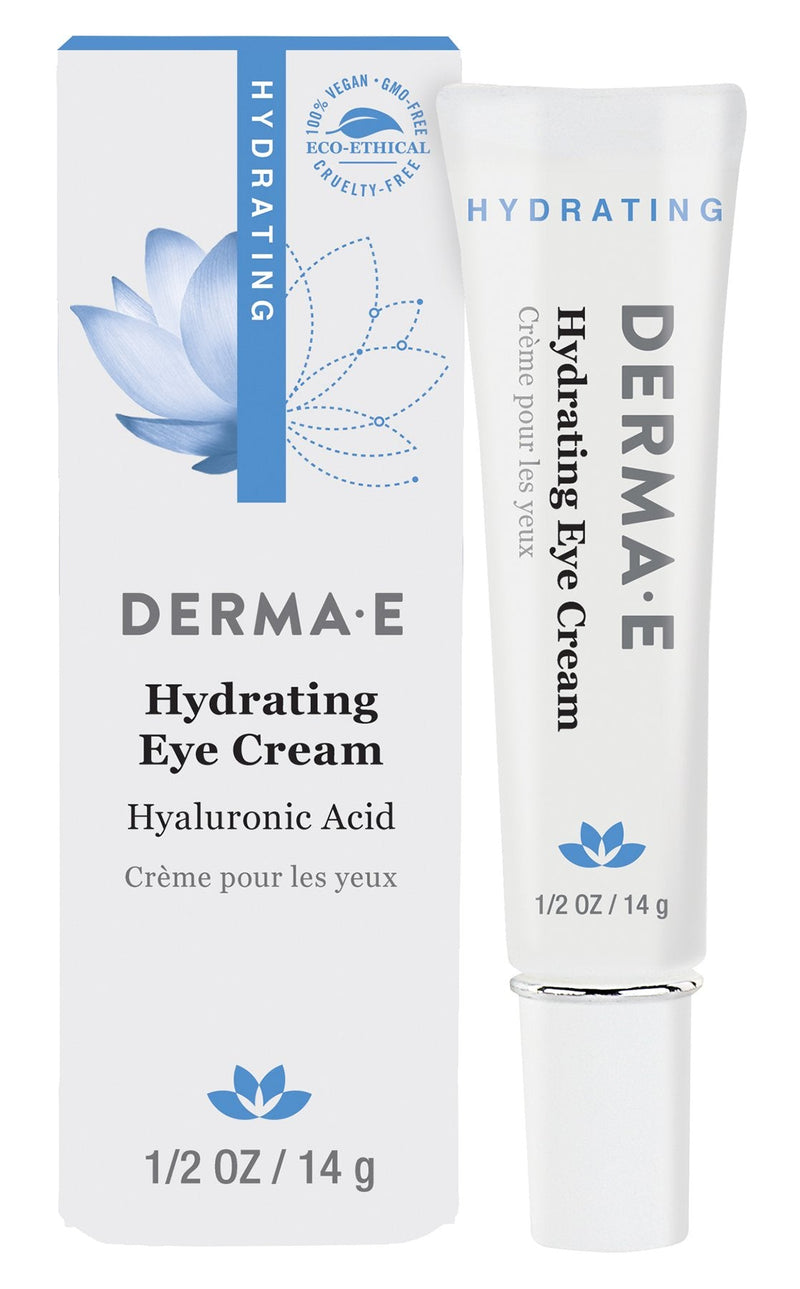 DERMA-E Hydrating Eye Cream, Hyaluronic Acid, 5 Oz DERMA-E
