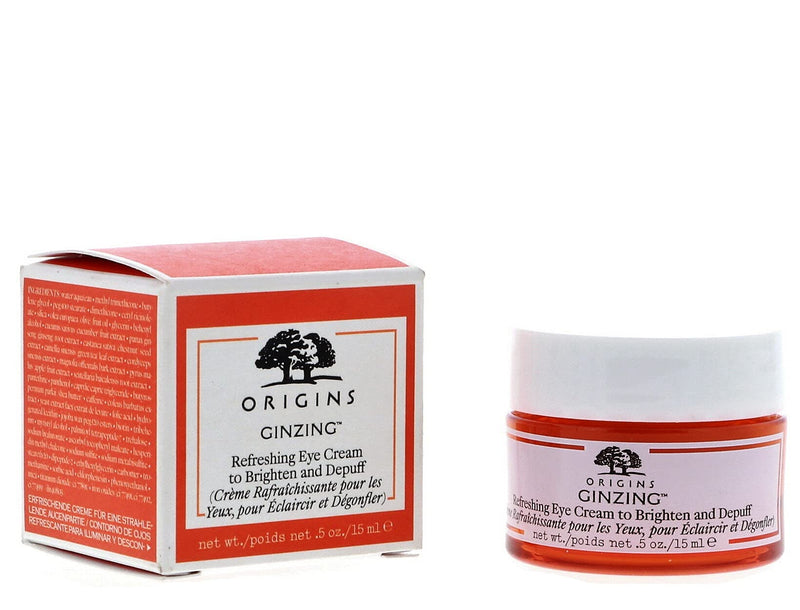 GinZing Refreshing Eye Cream to Brighten and Depuff by Origins for Unisex - 0.5 oz Eye Cream Origins