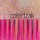 Colortrak 3 Pack Colours Tint Brushes, Multicolor Glitter Brush Trio, Colorful Blend of Soft Feathered Bristles, Cosmic Multicolor Glitter Handle, 3 Brushes Per Pack, 3.5 x 11 inch Pack Colortrak