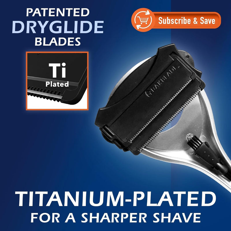 Bakblade 2.0 SilverBak Back Shavers for Men: DIY Hair Shaver, Safety Blade Technology & Ergonomic Handle, Wet & Dry Shaving (Extra Blades Included) Infinity Warehouse