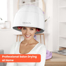 TASALON 1875W Ionic Hooded Hair Dryer Bonnet with 3 Heating Settings, Professional Sit Under Hair Dryers for Women with Ceramic Technology, Portable Hair Dryer with Hood, Hooded Dryer for Home & Salon Infinity Warehouse