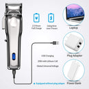 EKUZI Hair Clippers Cordless Hair Trimmer for Men Professional Haircut & Barbers Grooming Kit with 8 Attachment Combs EKUZI