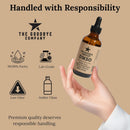 The Goodbye Company DMSO - 99.99% Pure Dimethyl Sulfoxide Solvent - International Laboratory-Grade Purity, Virtually Odorless - Hand-Crafted Small Batches - 4.25 oz Amber Glass Bottle with Dropper Infinity Warehouse