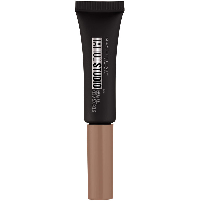 Maybelline TattooStudio Waterproof Eyebrow Gel Makeup, Soft Brown, 0.23 Fl Oz (Pack of 1) Maybelline New York