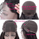 QTHAIR 14A Grade Lace Closure Wigs for Black Women Pre Plucked Natural Hairline with Baby Hair Brazilian Virgin Body Wave Human Hair 4x4 Lace Frontal Closure Wigs 150% Density Natural Color 14 inches QTHAIR