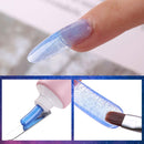 Makartt Jelly Glitter Poly Nail Gel Kit, Pastel Translucent Nail Extension Gel BuilderNail Gels Pink Blue Purple Pastel Gel Colors Nail Enhancement Set for Beginner Nail Technician Makartt