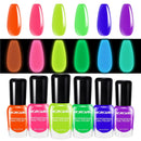Morovan Fingernail Nail Polish Set: Holographic Metallic Ombre Lacquer Air Dry Nail Polish Regular Nail Pack 0.27oz Glitter Finger Nail Bulk Toenail Polish Kit Halloween Fall Gift for Women Infinity Warehouse
