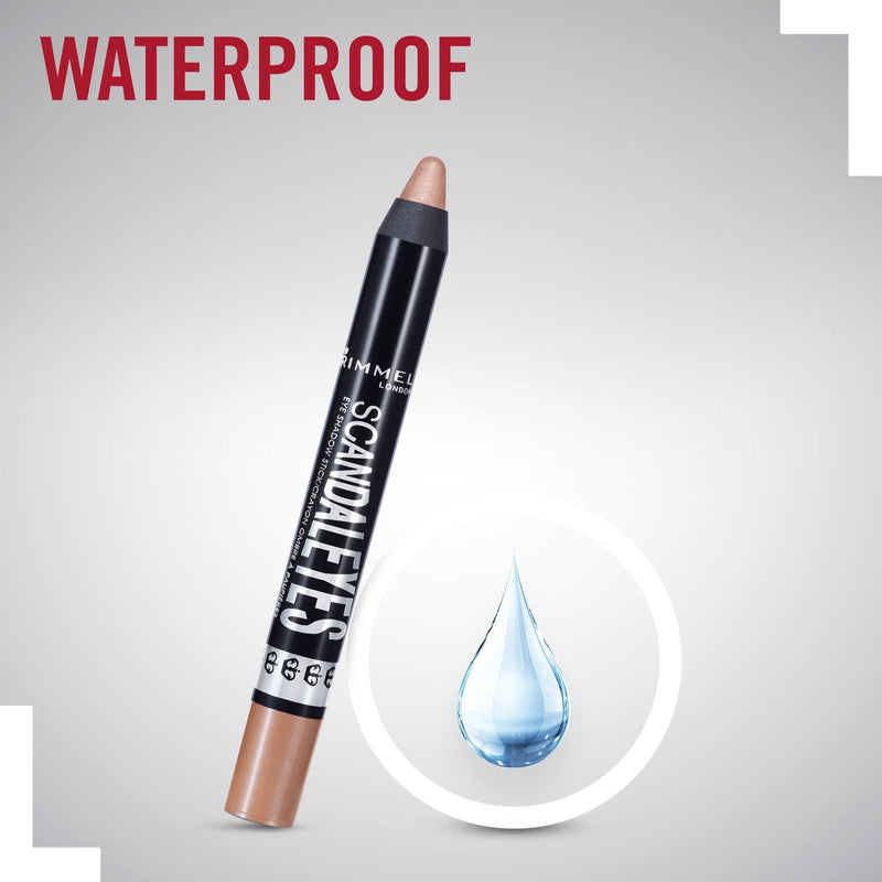 Rimmel Scandaleyes Shadow Stick, Bulletproof Beige, 0.11 Fl Oz (Pack of 1) Rimmel