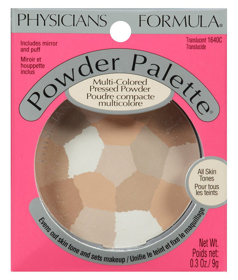 Physicians Formula Powder Palette Multi-Colored Pressed Powder Translucent Physicians Formula