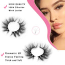 GOO GOO Mink Eyelashes, Middle Long Crossed Cluster Type False Eyelashes 20mm Natural Layered Effect Hand Made Strips Siberian 3D Mink Lashes Fluffy Full Fake Eyelashes GOO GOO Store