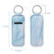 Beautyflier Clip-on Sleeve Chapstick Pouch Keychain Lipstick Holder Elastic Lip Balm Holder Travel Accessories Beautyflier