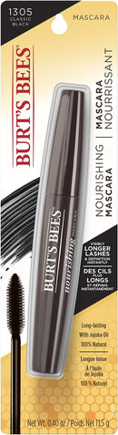 Burts Bees 100% Natural Nourishing Mascara, Classic Black - 0.4 Ounce (Pack of 2) Burt's Bees