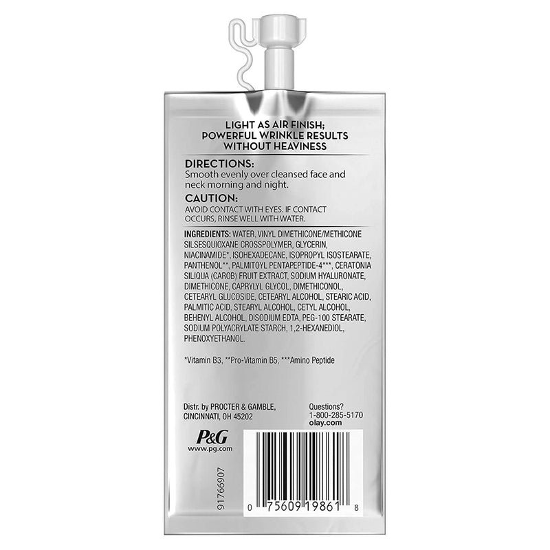 Olay Regenerist Retinol 24 Max Moisturizer, Retinol 24 Max Night Face Cream, Fragrance Free, 1.7 Oz + Whip Face Moisturizer Travel/Trial Size Gift Set Olay