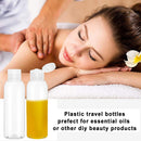 Plastic Travel Bottles,100ml/3.4oz Empty Small Squeeze Bottle Containers for Toiletries With Flip Cap(6 Pack) YICTEK